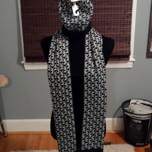 Michael Kors Hat and Scarf Set